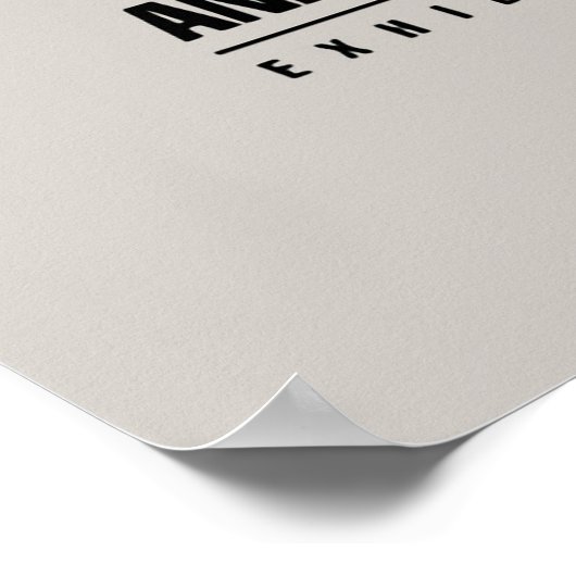 Green Cat Poster (Ecke)