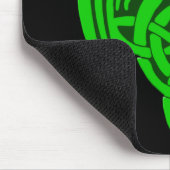 Green Celtic Dragon Mousepad (Ecke)