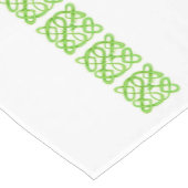 GREEN CELTIC KNOT 14x72 Tischläufer (Ecke)