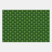 Green Celtic Knot Caduceus Geschenkpapier Set (Vorderseite 3)
