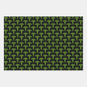 Green Celtic Knot Caduceus Geschenkpapier Set (Vorderseite 2)