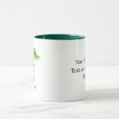 Green Celtic Knot Caduceus Tasse (Zentrum)