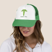 Green Celtic Knot Caduceus Truckerkappe (Beispiel)