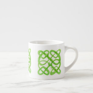 GREEN CELTIC KNOT Espresso-Tasse Espressotasse