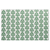Green Celtic Knot Triquetra Muster Stoff (Fat Quarter (45,7 x 55,9 cm))