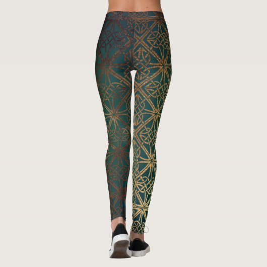 Green Celtic Leggings (Rückseite)