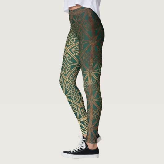 Green Celtic Leggings (Links)
