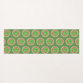 Green Chakra Heart Chakra Anahata Yoga Mat Yogamatte (Rückseite (Horizontal))