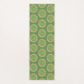 Green Chakra Heart Chakra Anahata Yoga Mat Yogamatte (Rückseite)