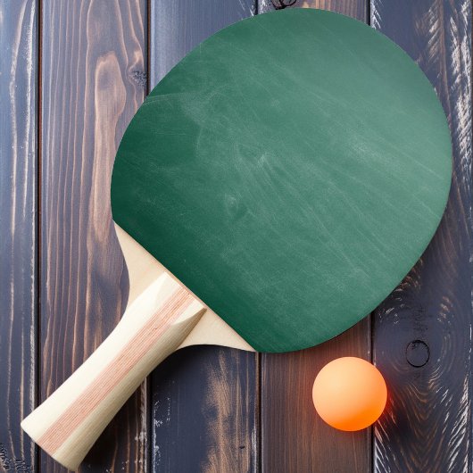 Green Chalkboard Tischtennis Schläger