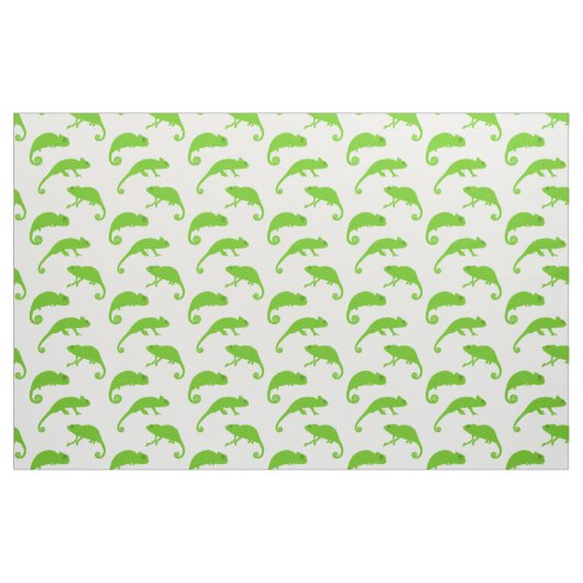 Green Chameleon Gemustert Fun Reptile Stoff (Fat Quarter (45,7 x 55,9 cm))