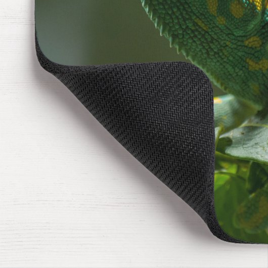 Green Chameleon Mouse Pad Mousepad (Ecke)