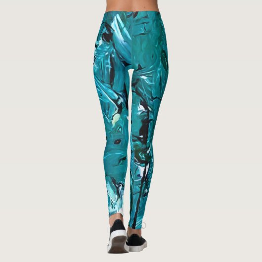 Green Chaos Leggings (Rückseite)