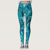 Green Chaos Leggings (Vorderseite)