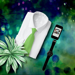 Green Chartreuse auf Chartreuse Krawatte