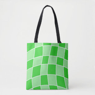 Green Checked Tasche