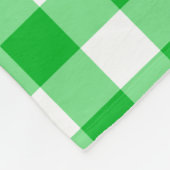 Green Checkered Square Seamless Pattern  Fleecedecke (Ecke)