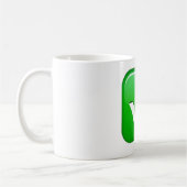 Green Checkmark in Box - Emoji Kaffeetasse (Links)