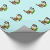 Green Cheek Conture Geschenkpapier (Ecke)