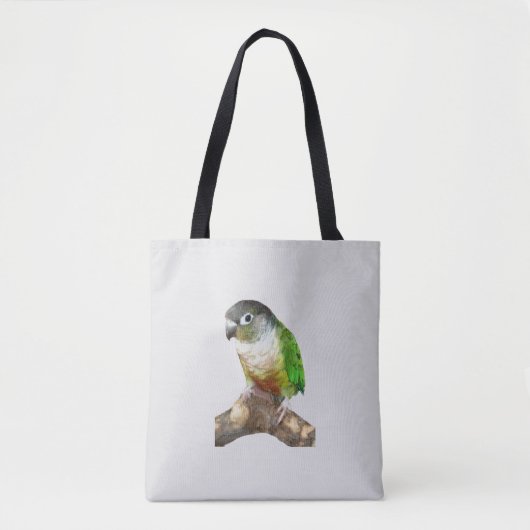Green Cheek Conture Tasche (Vorderseite)