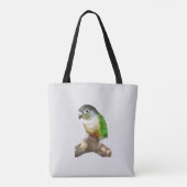 Green Cheek Conture Tasche (Rückseite)