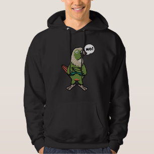 Green Cheek Conure Green Cheeked Parakeet Hoodie