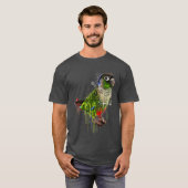 Green Cheek Conure Niedlich Conure Parrot T-Shirt (Vorne ganz)