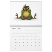 Green Cheek Conure Parrot 2021 Kalender (Jan 2027)
