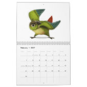 Green Cheek Conure Parrot 2021 Kalender (Feb 2027)