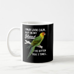 Green Cheek Funny Zitat Concierge Ich mag ruhig au Kaffeetasse