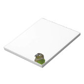 Green Cheeked Conure Notizblock (Rotiert)