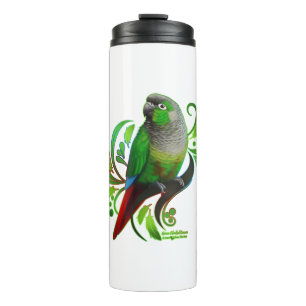 Green Cheeked Conure Thermosbecher
