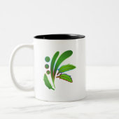 Green Cheeked Conure Zweifarbige Tasse (Links)