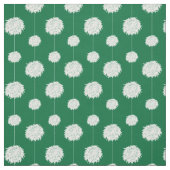 Green Cheerleader Pom Pom Muster Stoff (Muster)