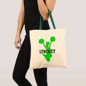 Green Cheerleader Tote Bag Tragetasche (Vorderseite (Produkt))