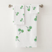 Green Cherry Badhandtuch Set (Insitu)