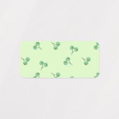 Green Cherry Etiketten (Design 1)