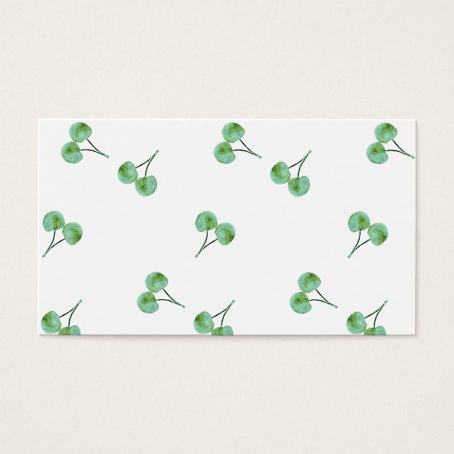 Green Cherry Muster (Vorderseite)