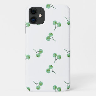 Green Cherry Muster Case-Mate iPhone Hülle