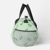 Green Cherry Muster Duffle Bag (Rechts)