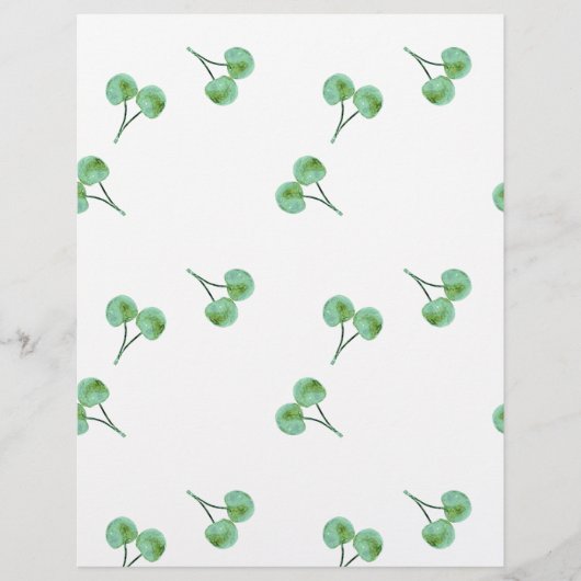 Green Cherry Muster Flyer (Vorne)