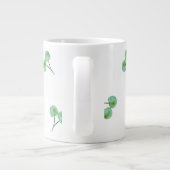 Green Cherry Muster Jumbo-Tasse (Rückseite)