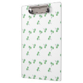 Green Cherry Muster Klemmbrett (Links)