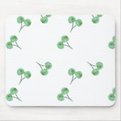 Green Cherry Muster Mousepad (Vorne)
