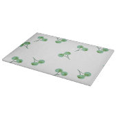 Green Cherry Muster Schneidebrett (Ecke)