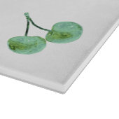 Green Cherry Muster Schneidebrett (Ecke)