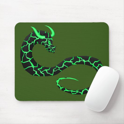 Green Cherufe Mousepad (Mit Mouse)