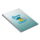 Green Chick #3 Notizblock (Rechte Seite)