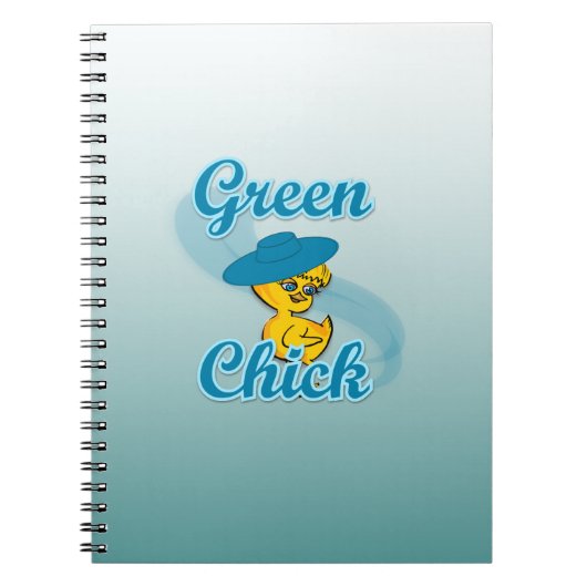 Green Chick #3 Notizblock (Vorderseite)