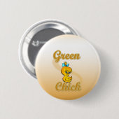 Green Chick Button (Vorne & Hinten)